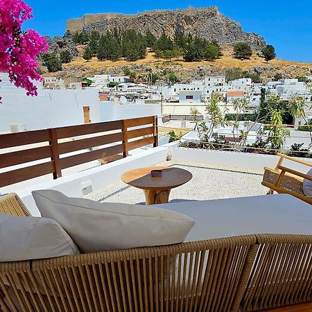 Villa Aphrodite Lindos Suites Bagian luar foto